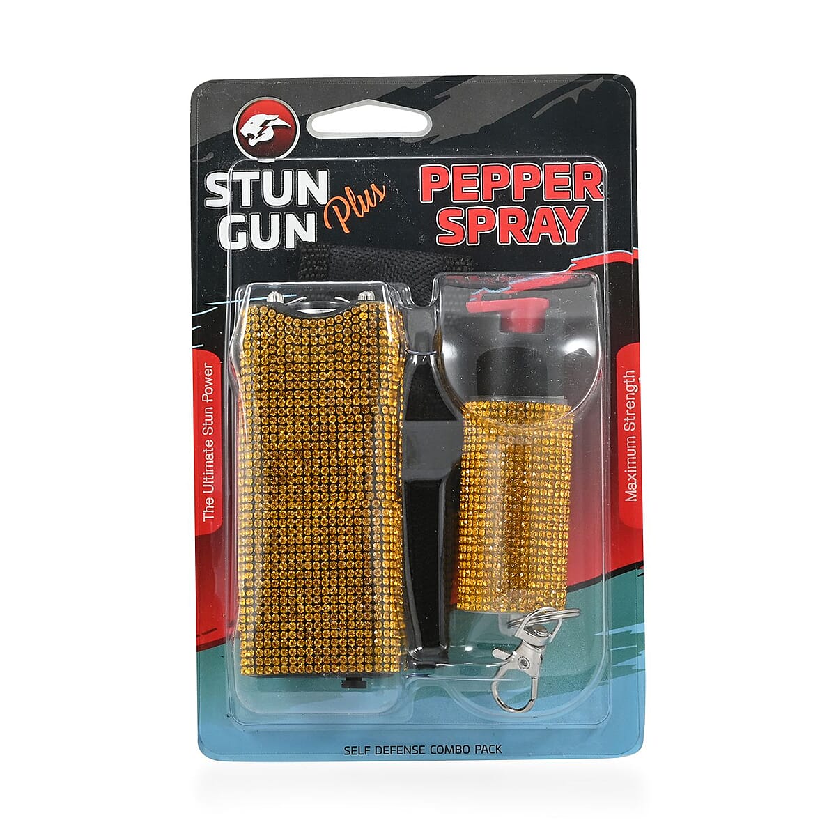 Rhinestone Stun Gun and Pepper Spray image number 0