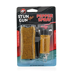 Rhinestone Stun Gun and Pepper Spray