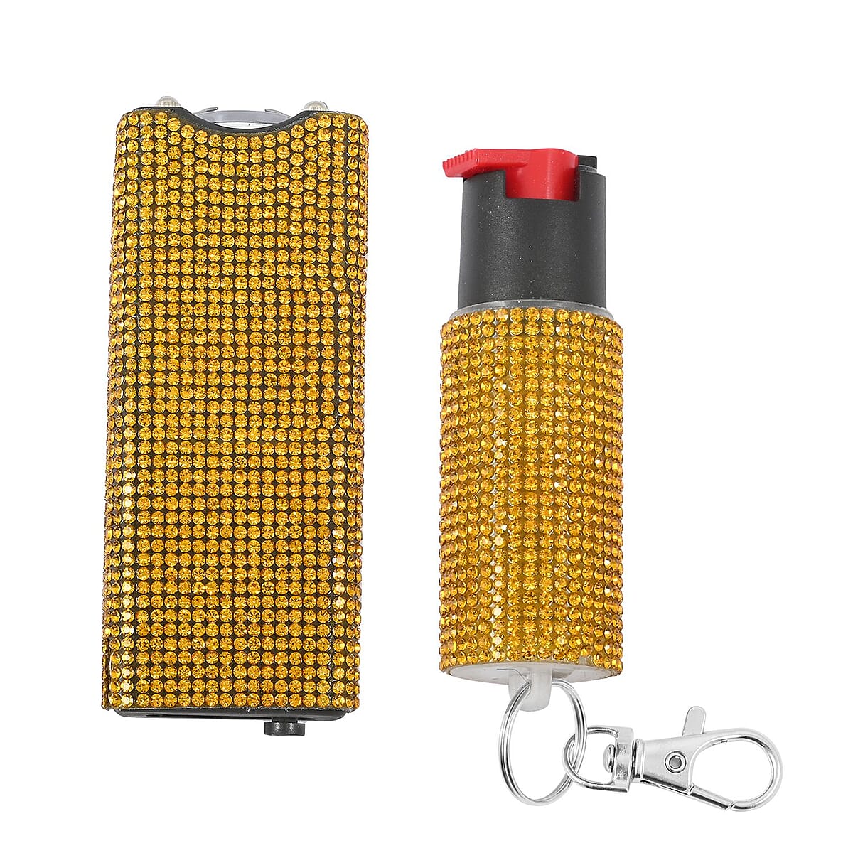 Rhinestone Stun Gun and Pepper Spray image number 1