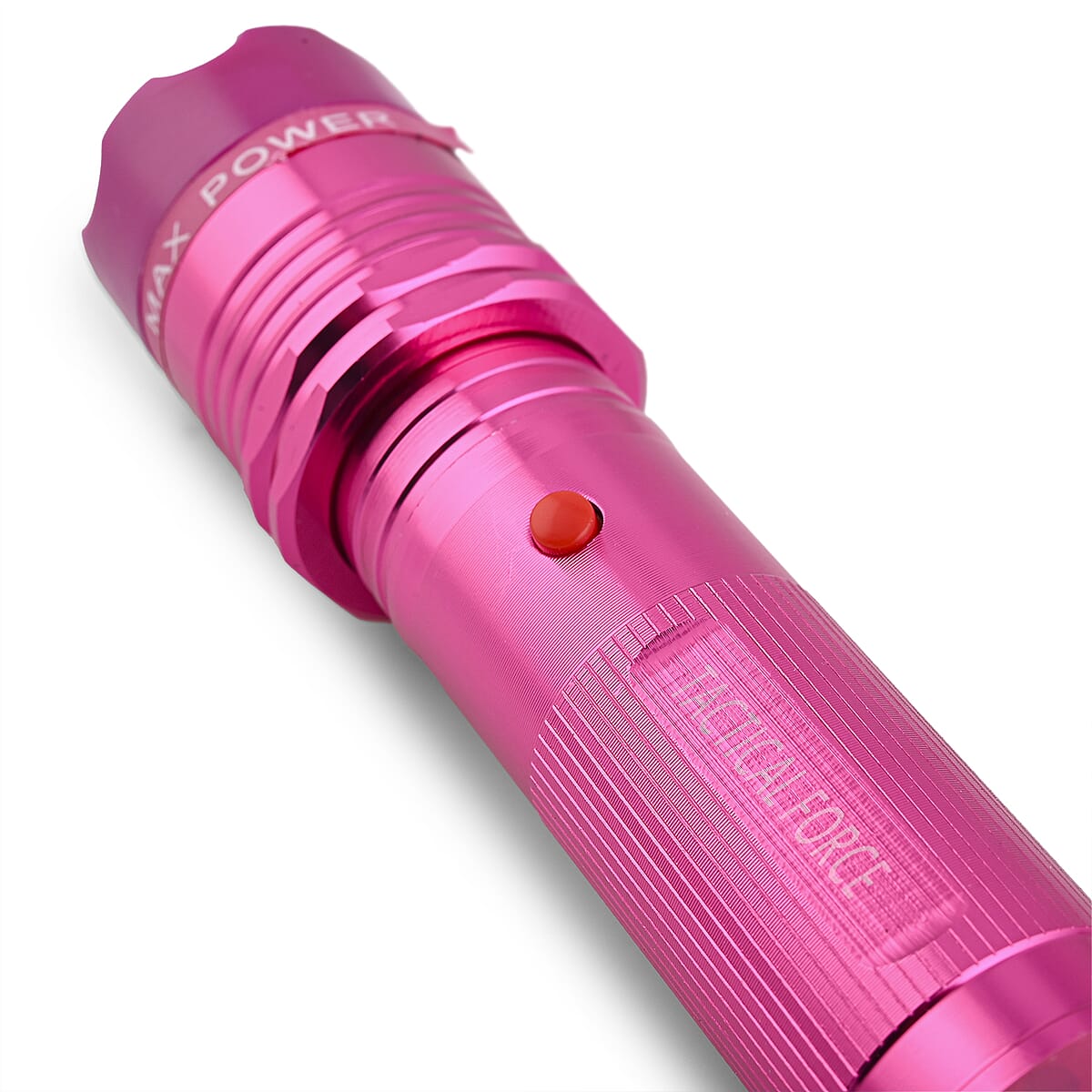 Pink LED Flashlight with Stun Gun image number 2
