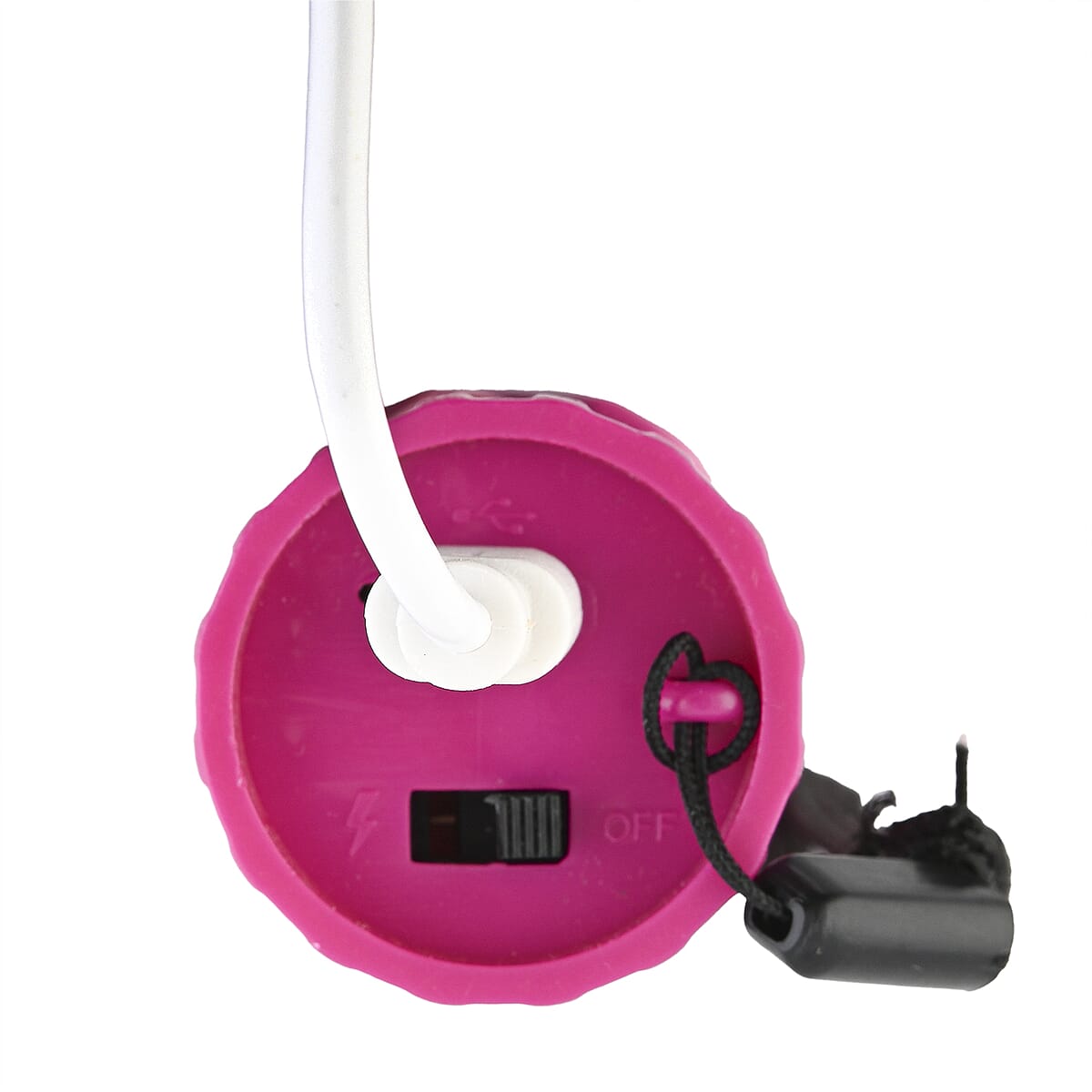 Pink LED Flashlight with Stun Gun image number 3