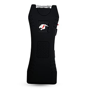 Black Stun Gun with LED Flashlight (1.5x1x4.5)