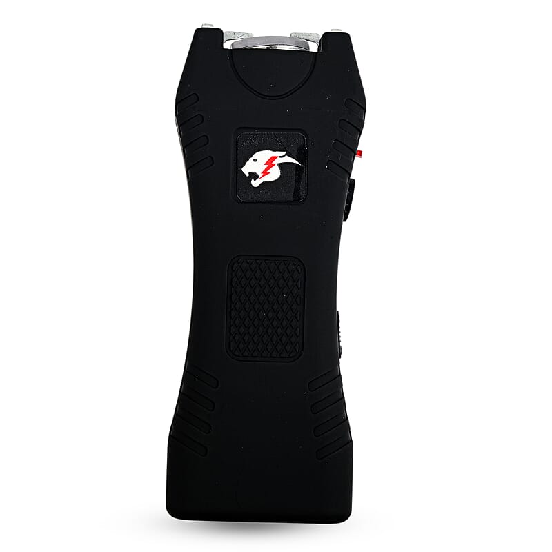 Black Stun Gun with LED Flashlight (1.5x1x4.5)
