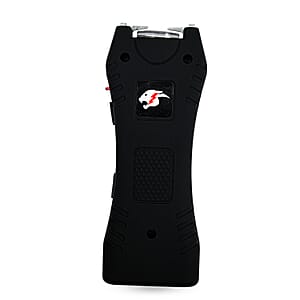 Black Stun Gun with LED Flashlight (1.5x1x4.5)