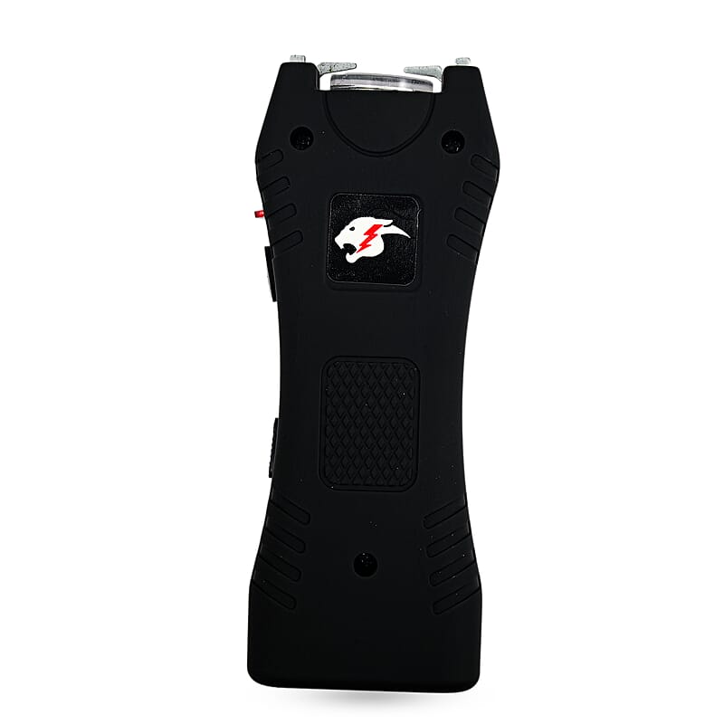Black Stun Gun with LED Flashlight (1.5x1x4.5)