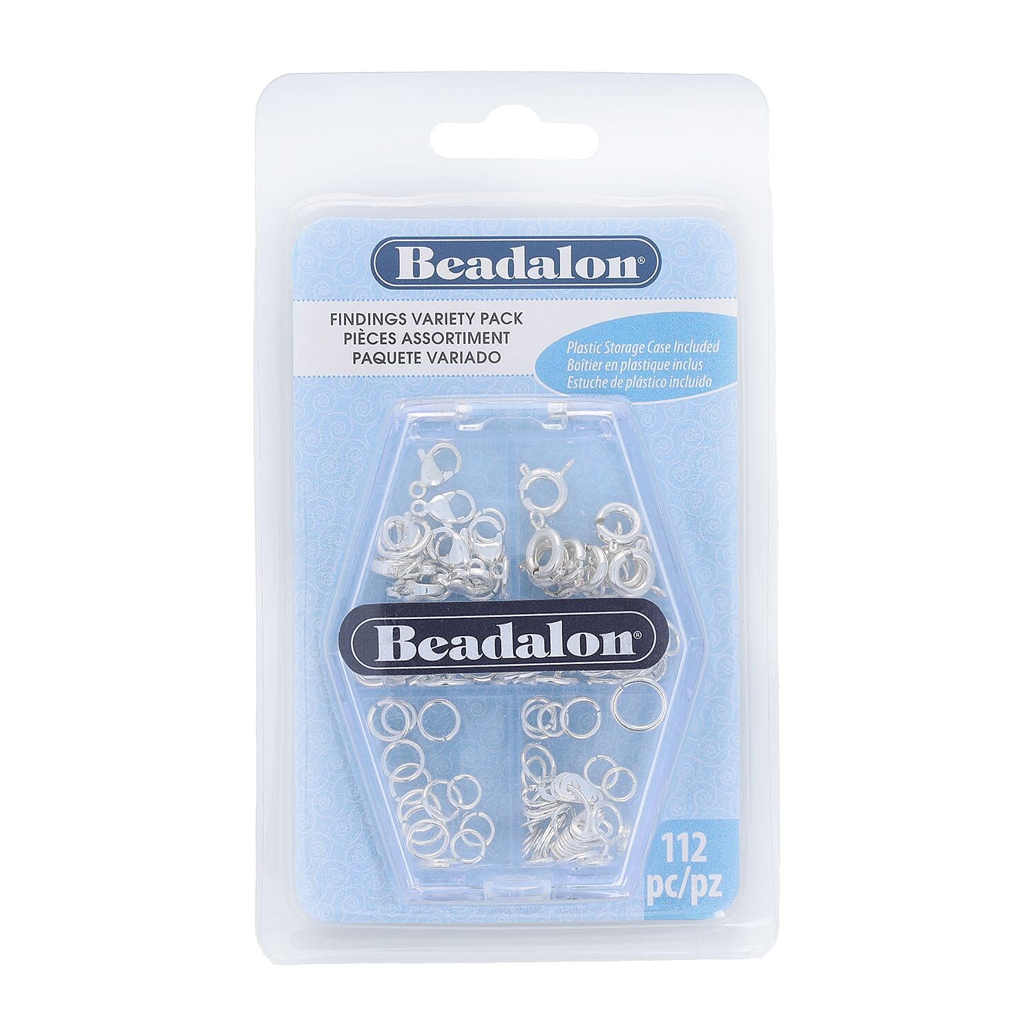 Gem Craft Studio Findings Variety 4 Pack with Storage Case