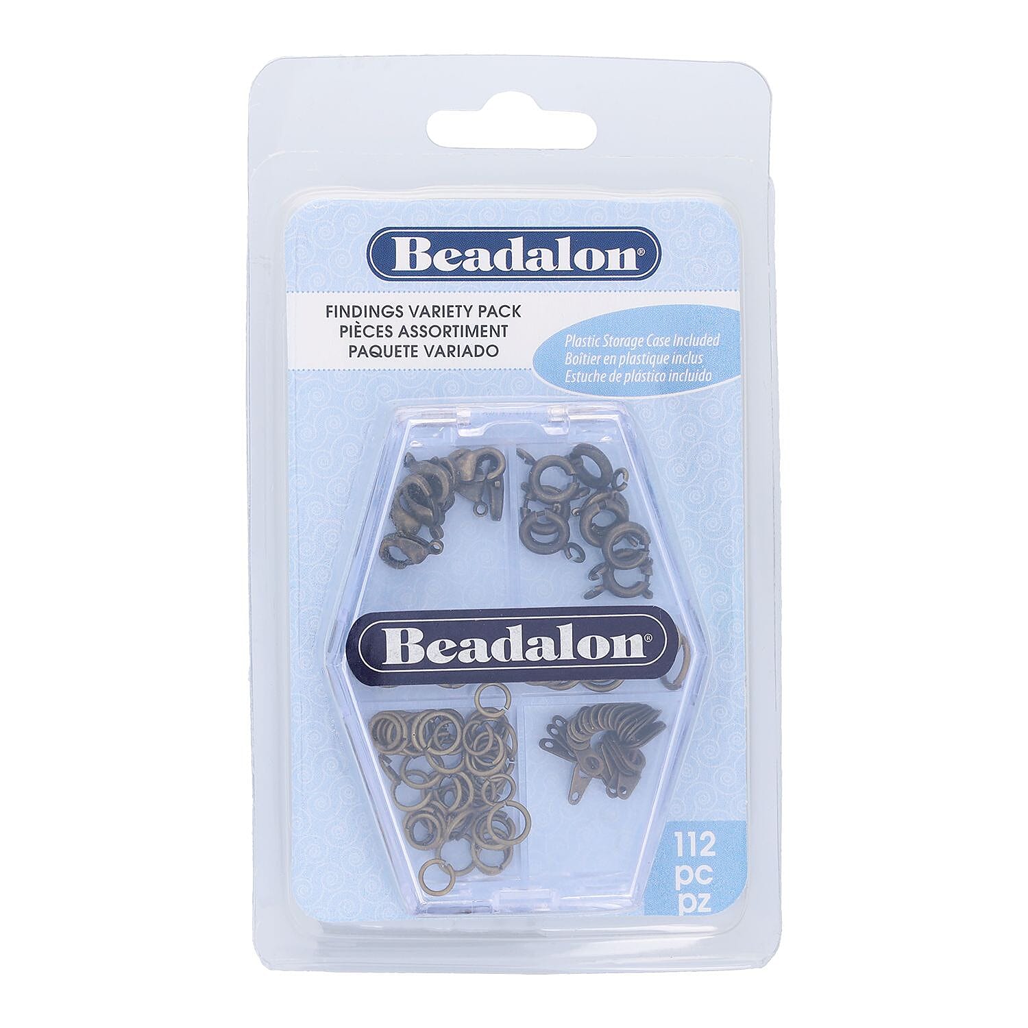 Gem Craft Studio Findings Variety 4 Pack with Storage Case