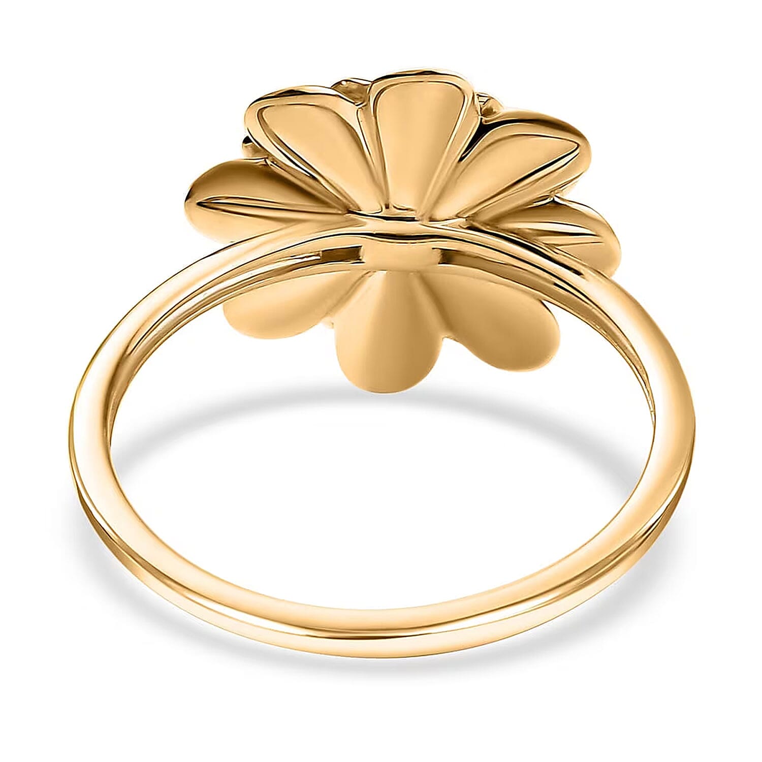 Floral Ring in 10K Yellow Gold (Size 10.0) 3.19 Grams