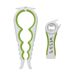 Set of 2 Multi Function Bottle Openers (8.8“x3.5“)