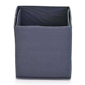 Set of 6 Cube Collapsible Organizer - Dark Grey