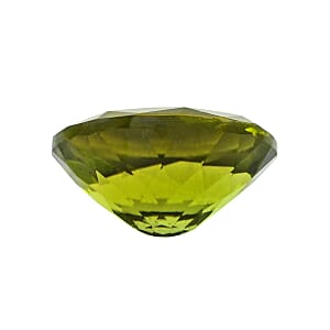 AAAA Sapo Green Tourmaline (Ovl 9x7 mm) 1.75 ctw