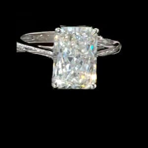 IGI Certified Luxuriant Lab Grown Diamond G VS2 5.00 ctw Ring in 950 Platinum (Size 6.0) 4.80 Grams