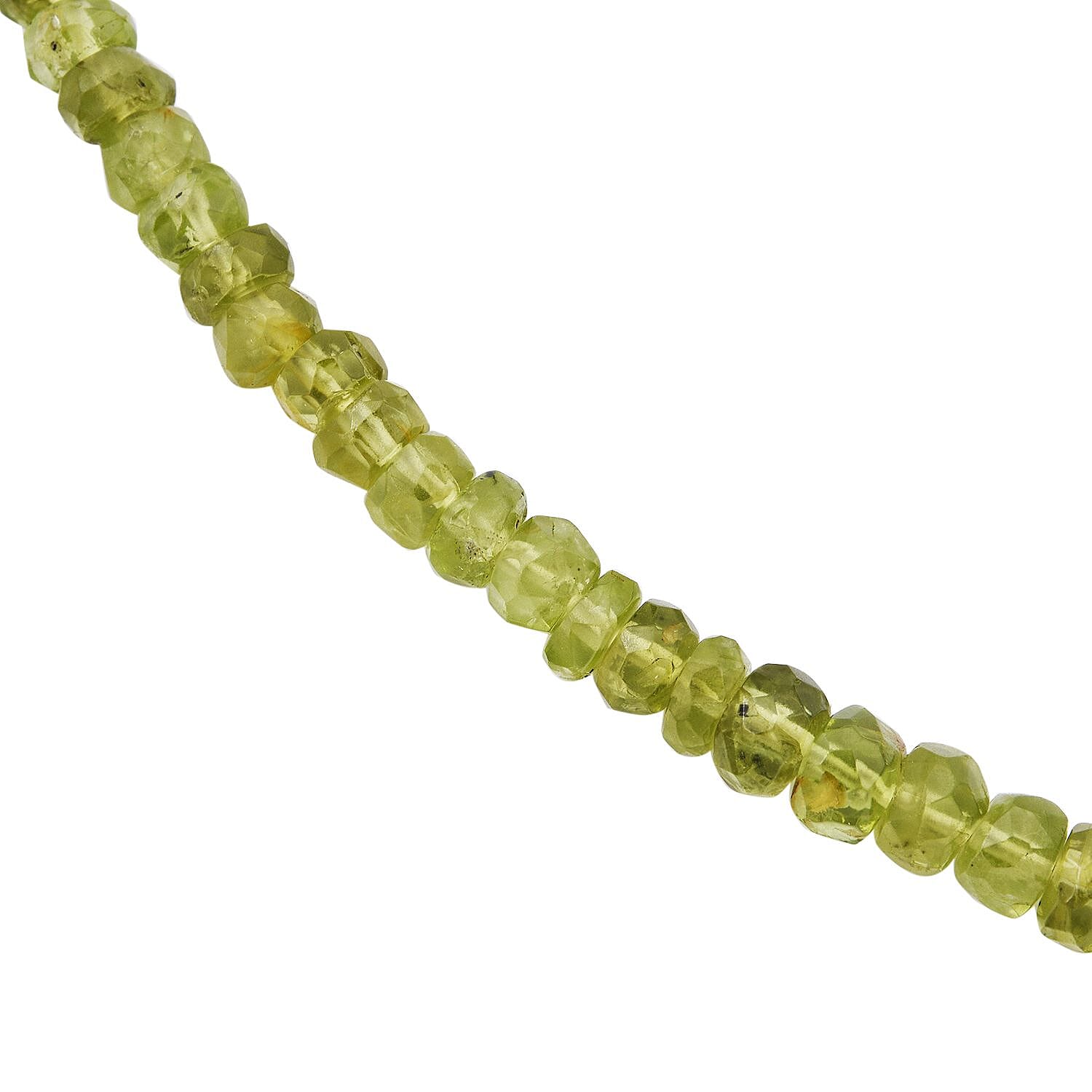 Hebei Peridot Necklace Sterling Silver 85.00 ctw (18 Inches)