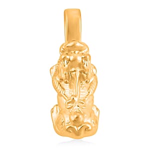 24K Yellow Gold Pixiu Pendant without Chain 0.10 Grams