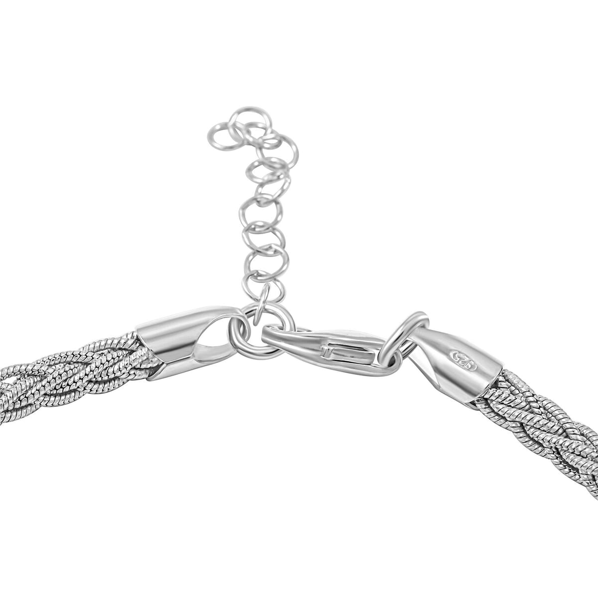 Bismark Chain Bracelet in Sterling Silver (7.00 In) 7.50 Grams image number 2
