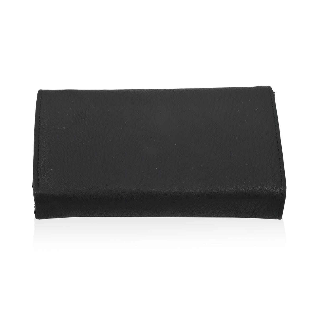 Beverly Hills Polo Club Black Vegan Leather Wallet image number 1