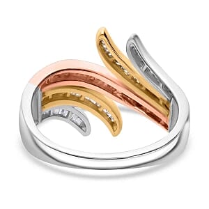 White Diamond 0.49 ctw Ring in Sterling Silver (Size 8)