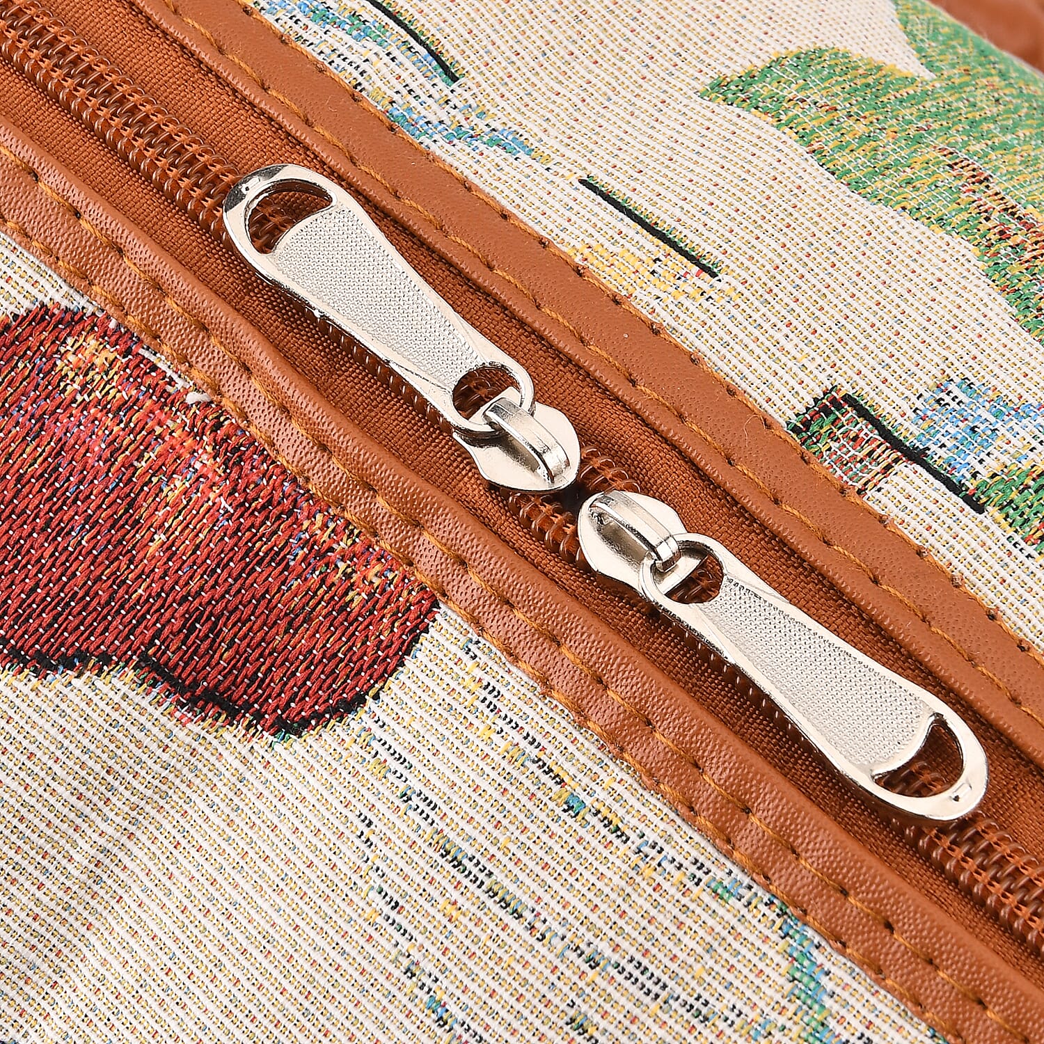 La Marey Multi Color Bird Print Polyester Duffel Bag