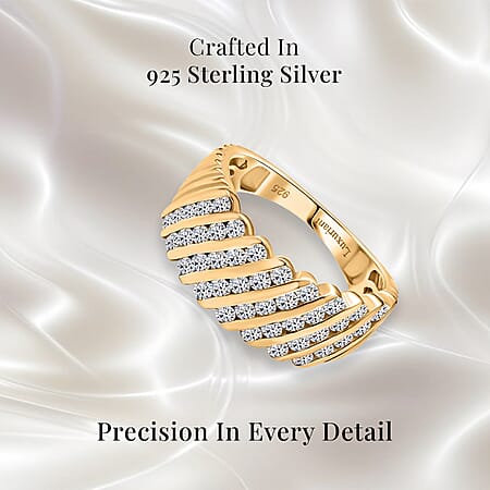 Yellow Gold Over Sterling Silver / 10 - Product card gallery slide 3 (10178002747705)