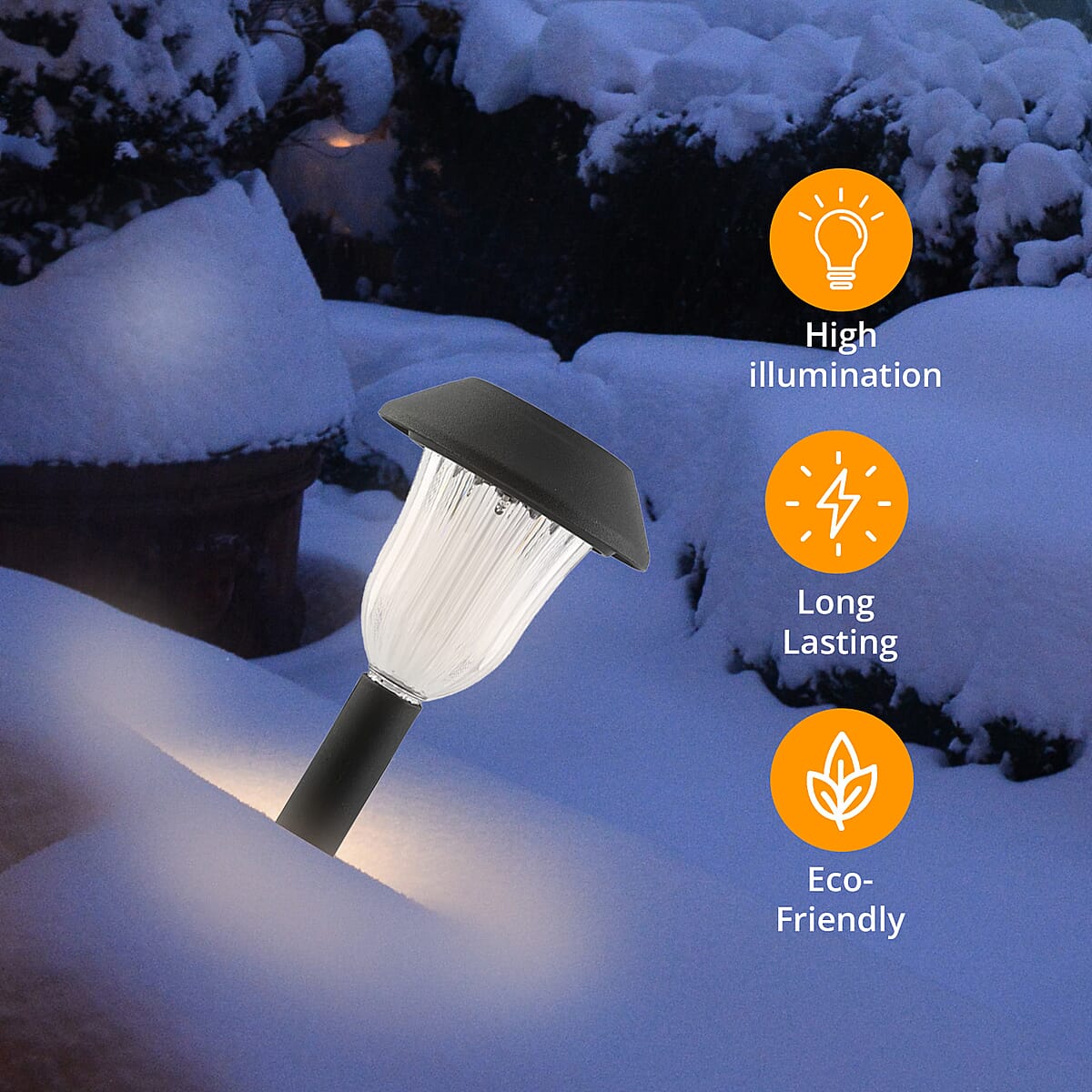 Closeout MOONRAYS 6 Solar Stake Lights (Ships in 8-10 Business Days) image number 5