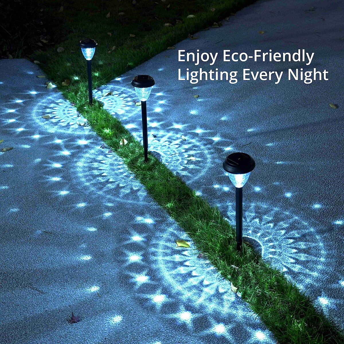 Closeout MOONRAYS 6 Solar Stake Lights (Ships in 8-10 Business Days) image number 6