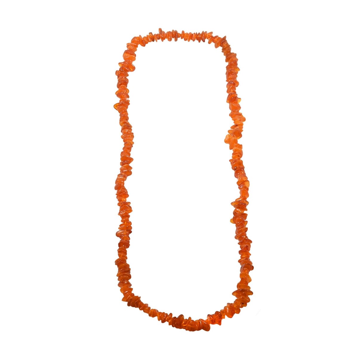 Light Baltic Amber Beaded Necklace 32 Inches image number 0