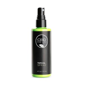 CBD For Life 500mg CBD Topical Spray (4oz)