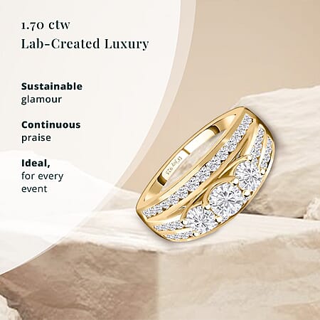 Yellow Gold Over Sterling Silver / 10 - Product card gallery slide 3 (10178004812089)