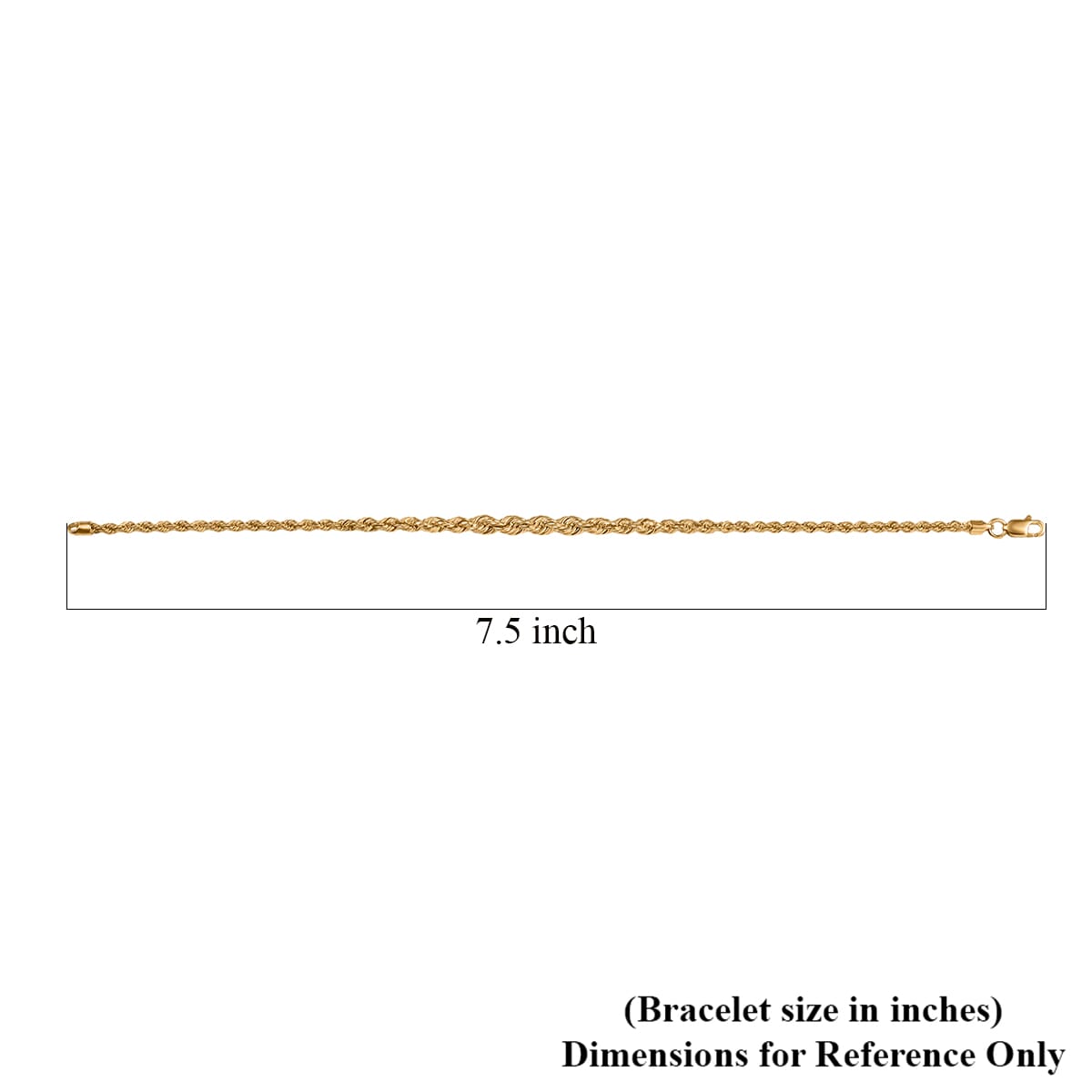 Graduation Chain Bracelet in 22K Yellow Gold (7.25 In) 2.65 Grams image number 4