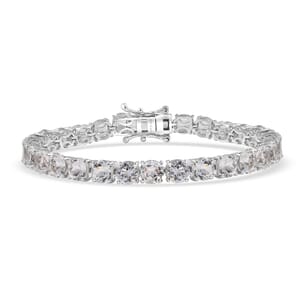 Karis Golconda Topaz 18.00 ctw Tennis Bracelet in Platinum Bond (6.50 In)