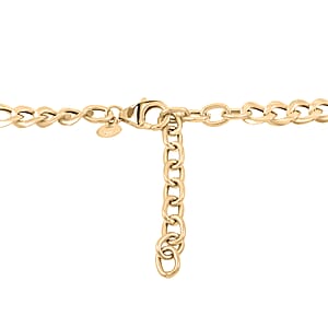 Italian Curb Chain Necklace in 10K Yellow Gold 6.95 Grams 18-20 Inches