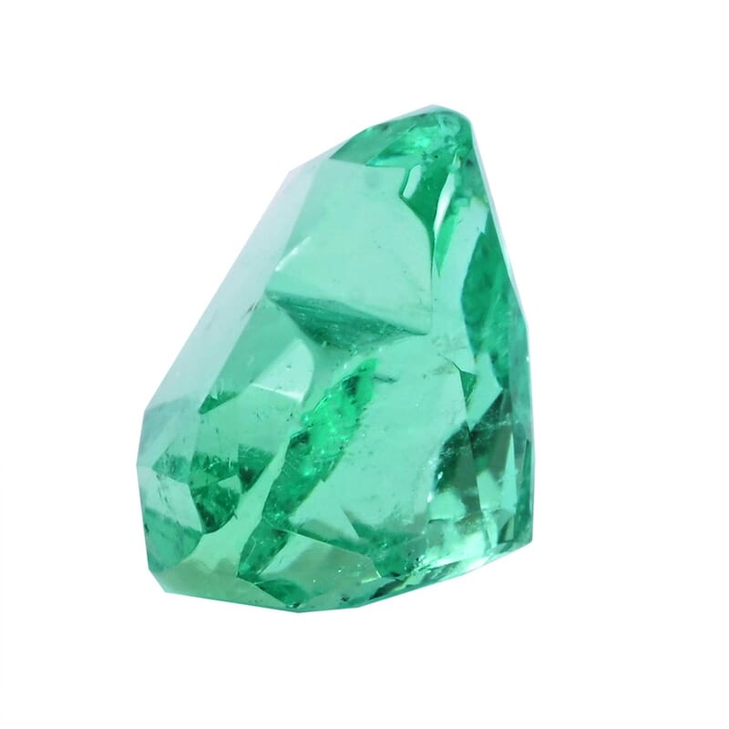 Certified and Appraised AAAA Boyaca Colombian Emerald (Hrt Free Size) 5.00 ctw