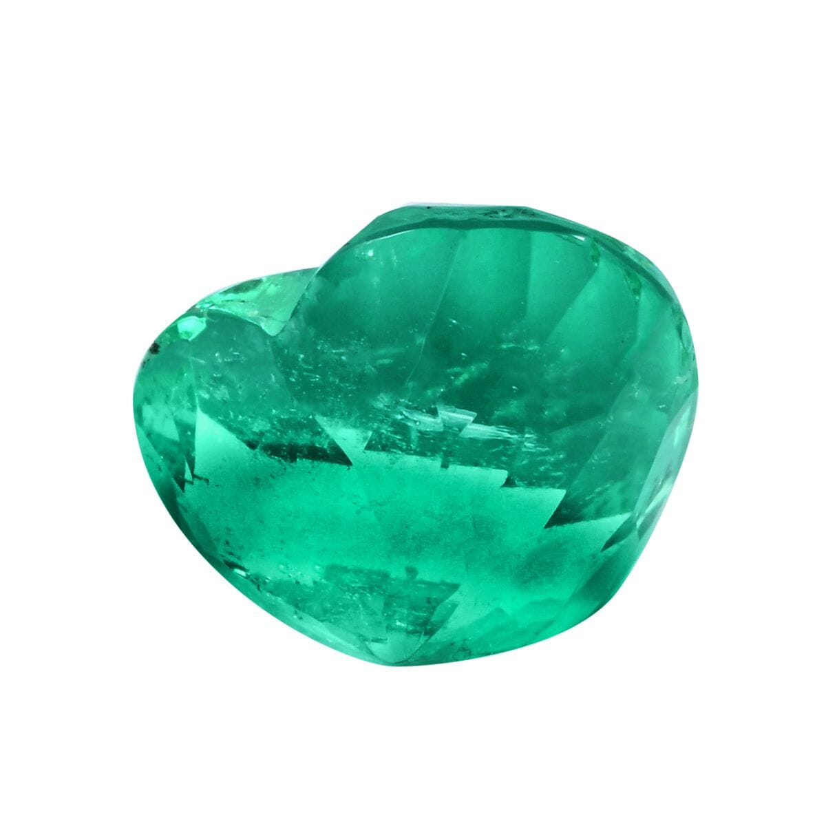 Certified and Appraised AAAA Boyaca Colombian Emerald (Hrt Free Size) 5.00 ctw image number 2