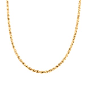 Italian 10K Yellow Gold Necklace 18 Inches with Magnetic Clasp 2.30 Grams
