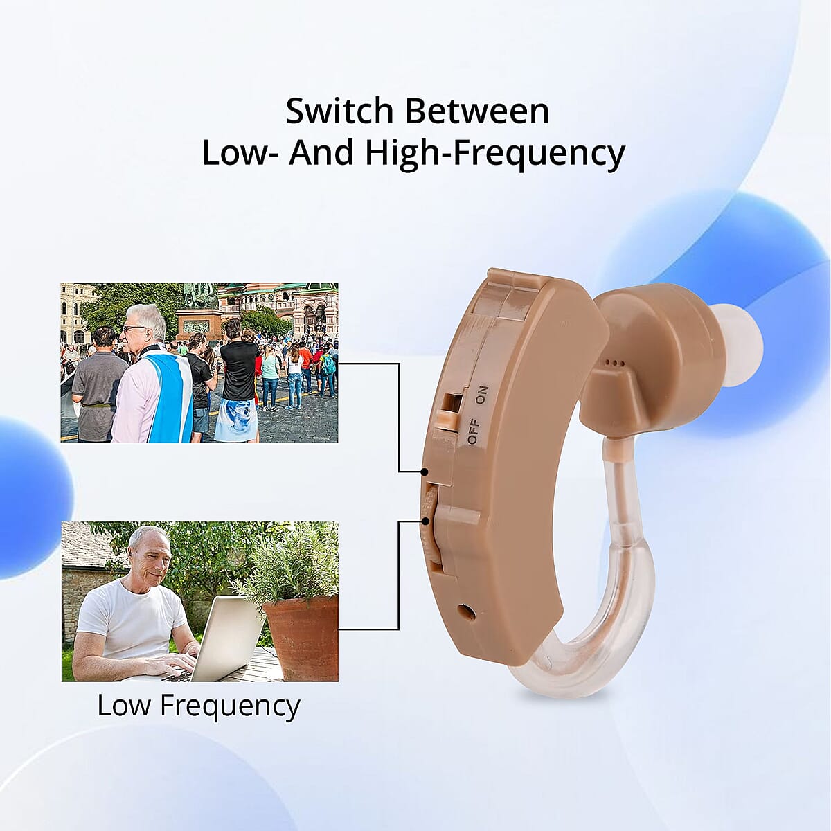TLV Wireless Hearing Aid Earplug - Battery image number 2
