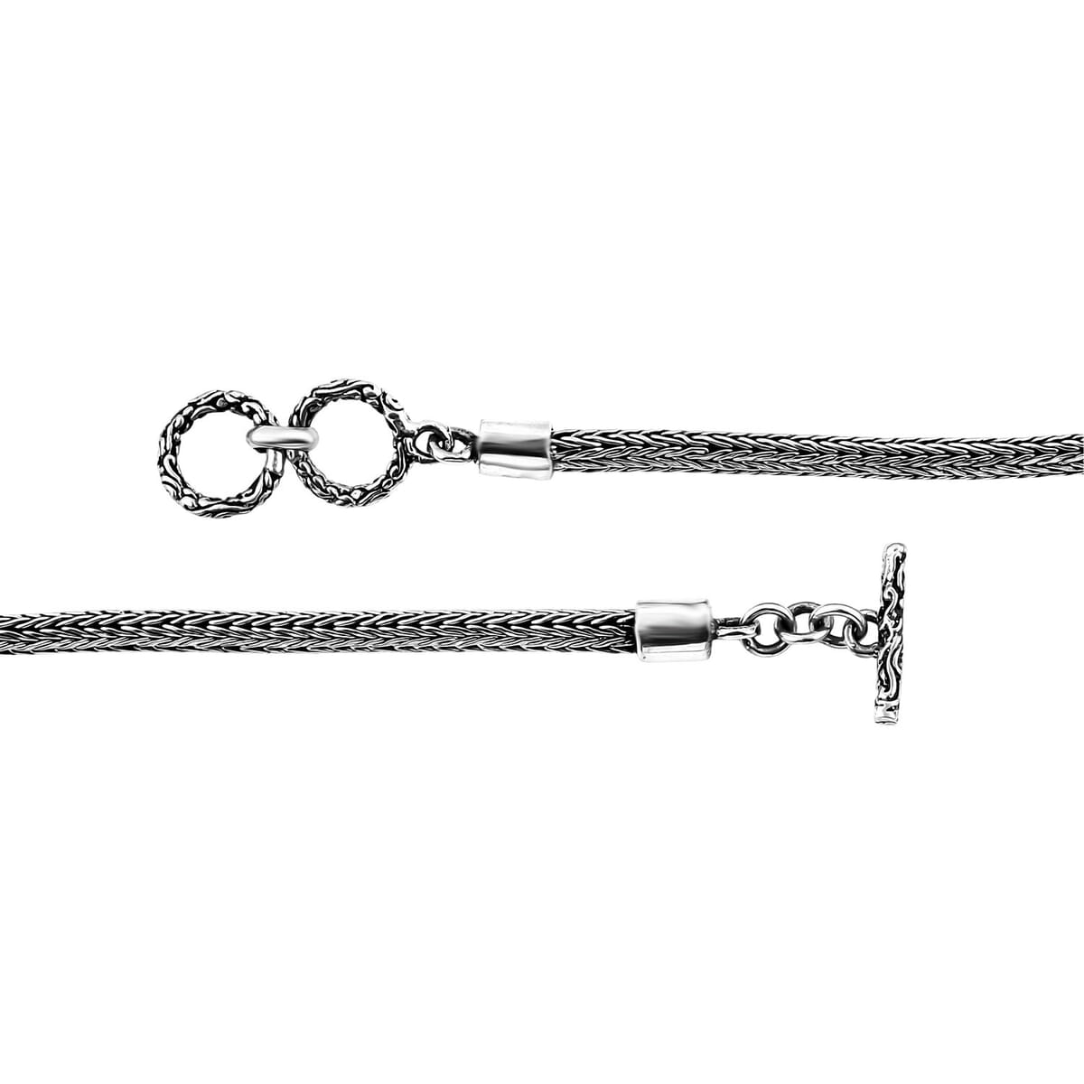 Bali Legacy Turtle Necklace in Sterling Silver 30.90 Grams 20 Inches image number 6