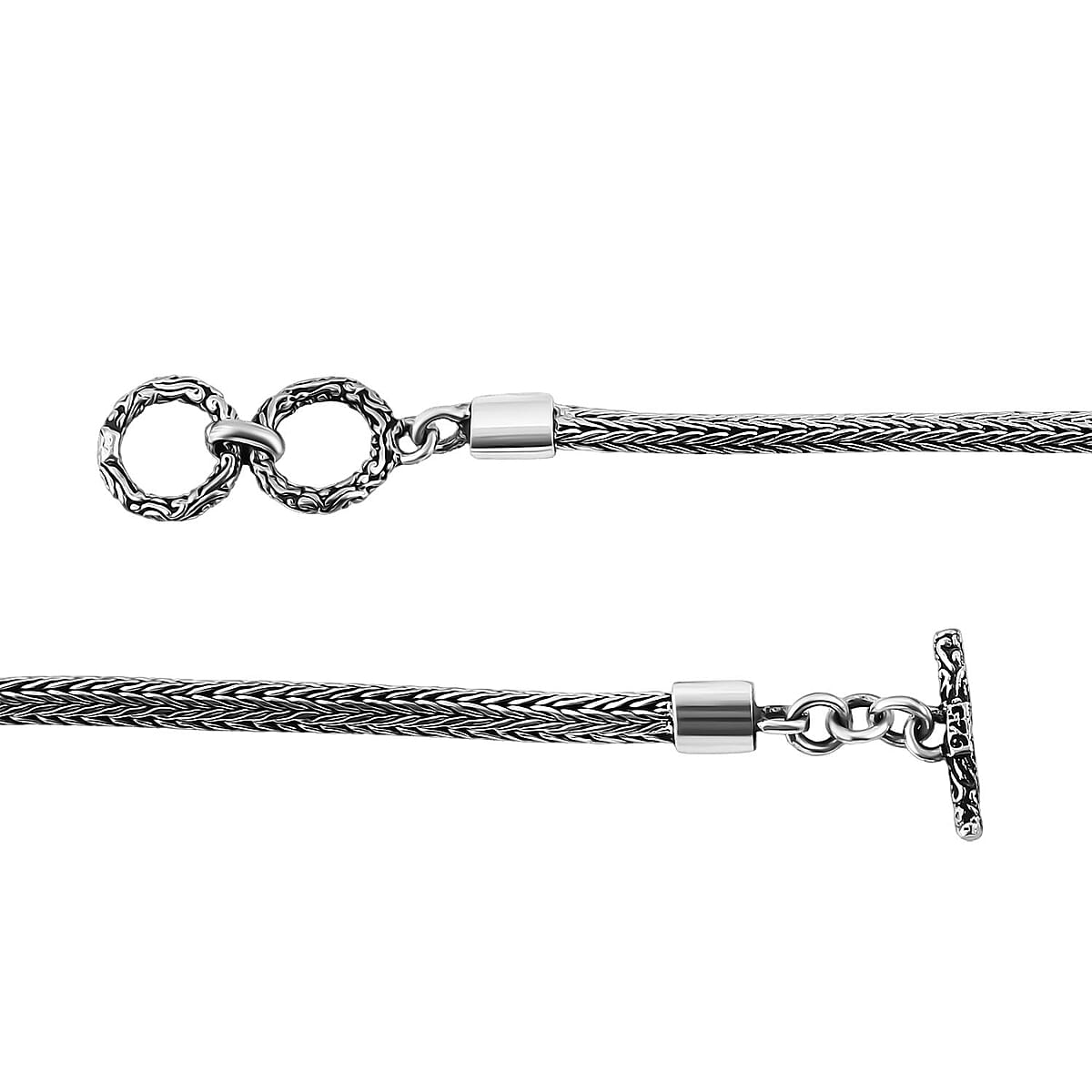 Bali Legacy Seahorse Necklace in Sterling Silver 31.25 Grams 20 Inches image number 4