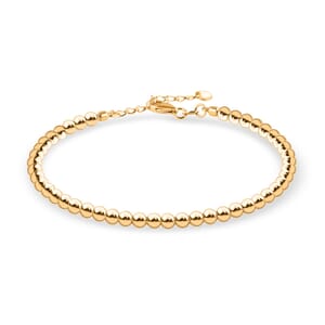 Round Ball Bracelet in 10K Yellow Gold (7.25 In) 4.05 Grams