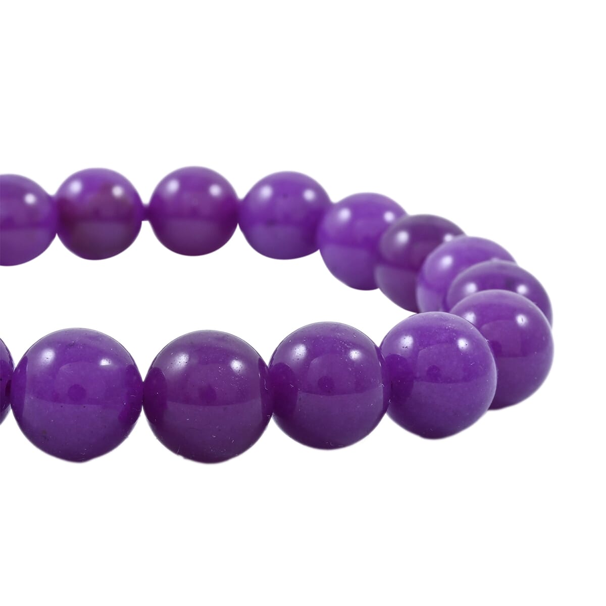 Sugilite Beaded Stretch Bracelet 175.00 ctw image number 2