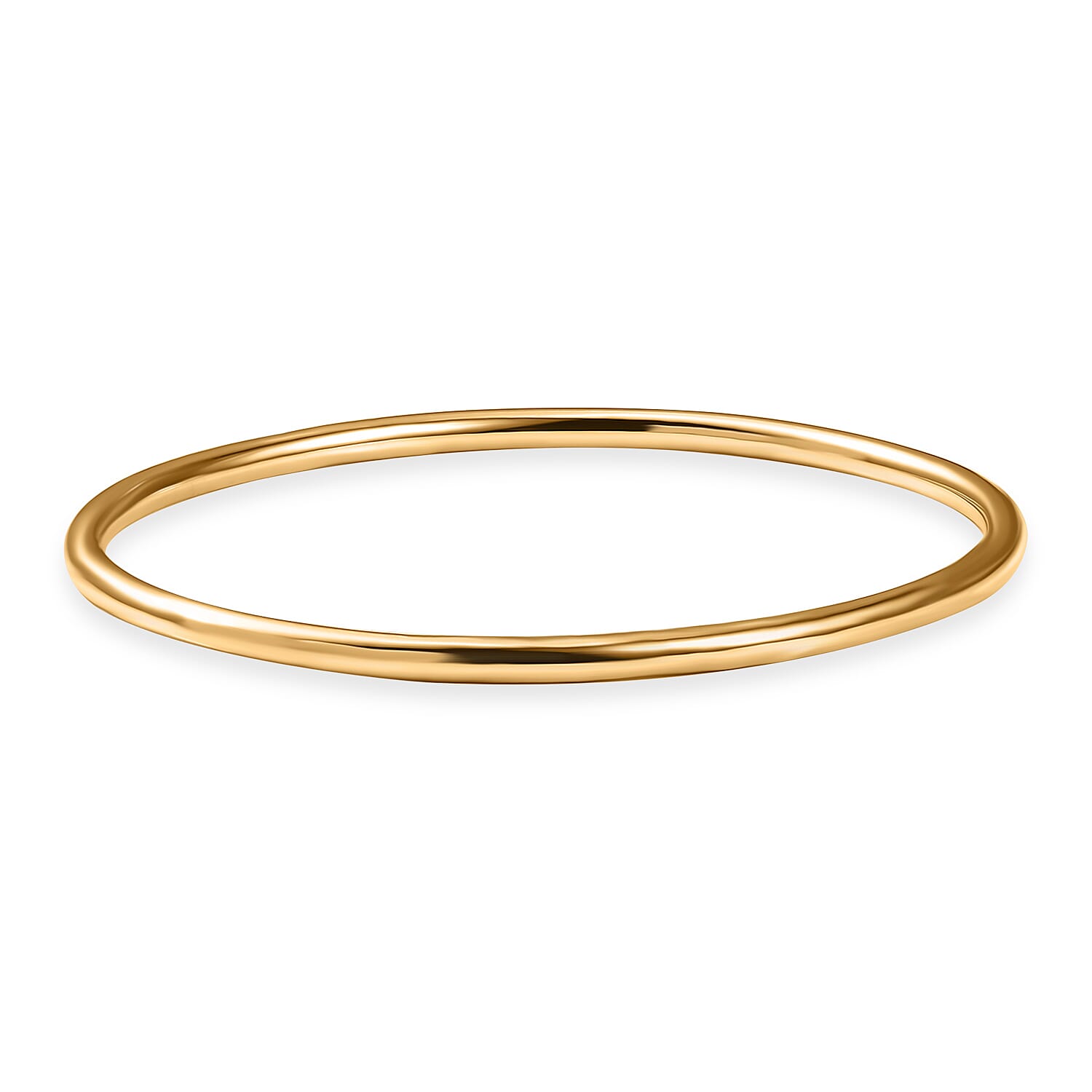 10K Yellow Gold Bangle Bracelet (7.25 In) 17.83 Grams