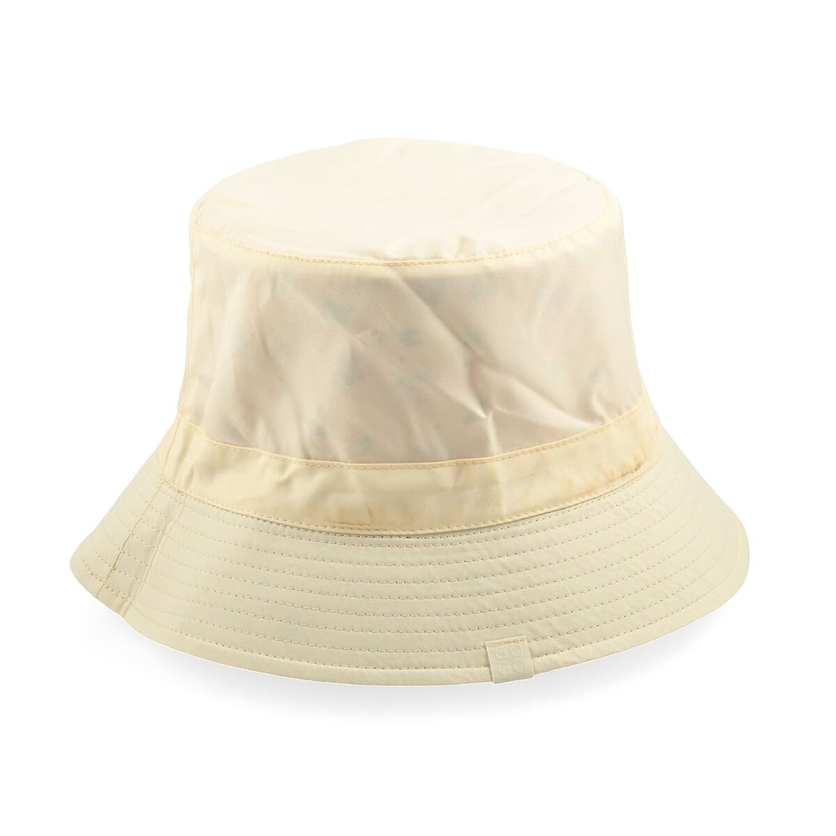 ShedRain Cream and Orange Floral Reversible Bucket Hat image number 0