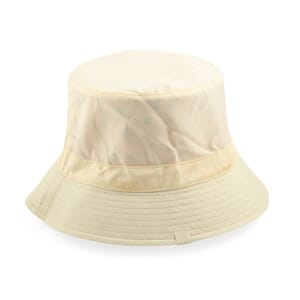 ShedRain Cream and Orange Floral Reversible Bucket Hat