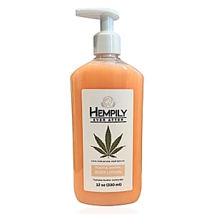 Hempily Ever After Pure Hemp Seed Oil Body Lotion- Peach & Jasmine (12oz)