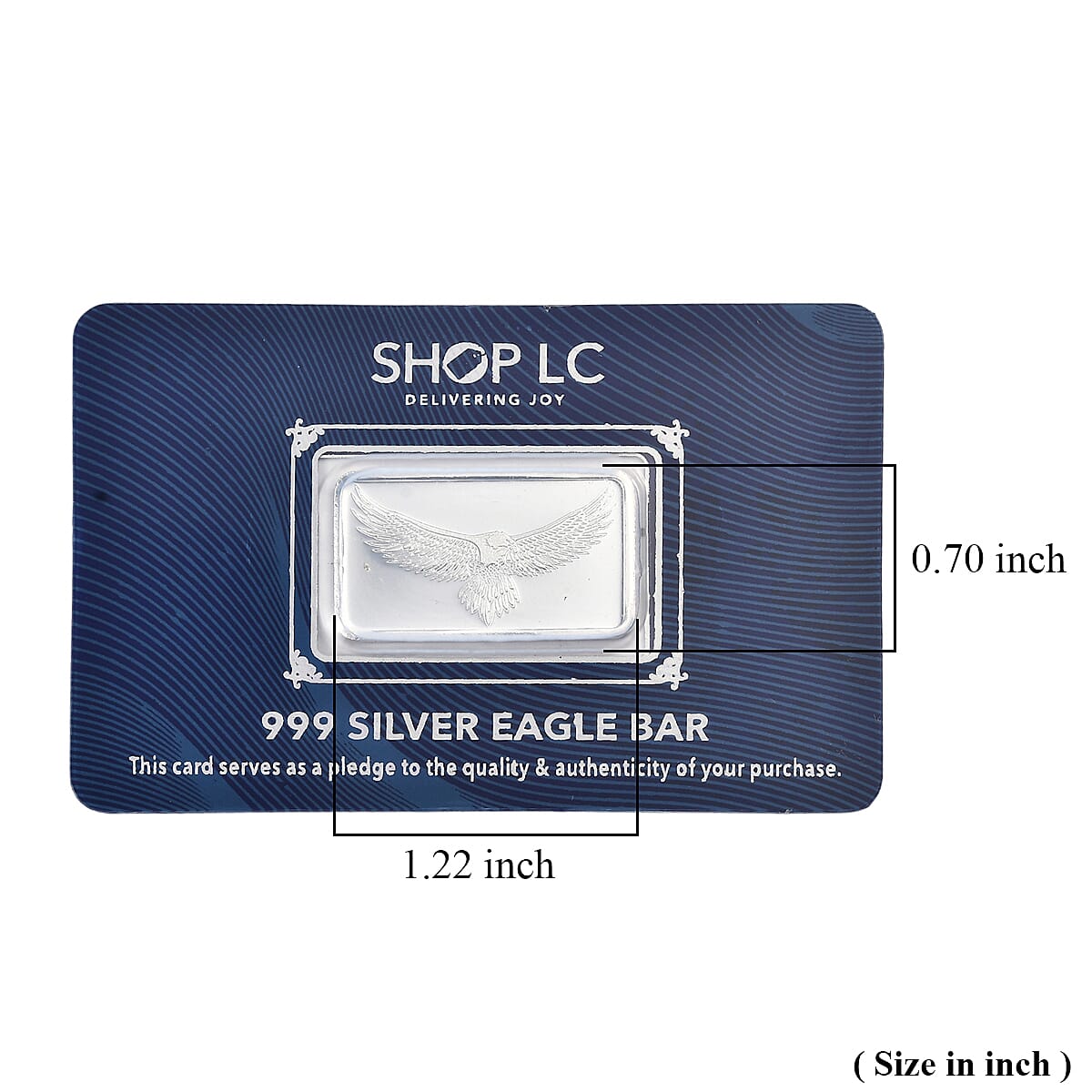  999 Fine Silver American Pride Eagle Bar 5 Grams (Del. in 10-12 Days) image number 4