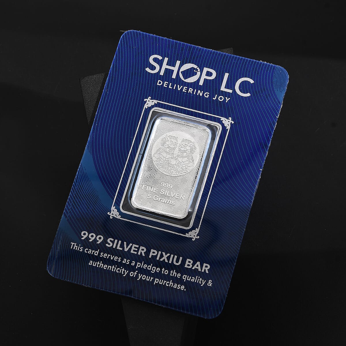 999 Fine Silver Pixiu Bar 5 Grams image number 1