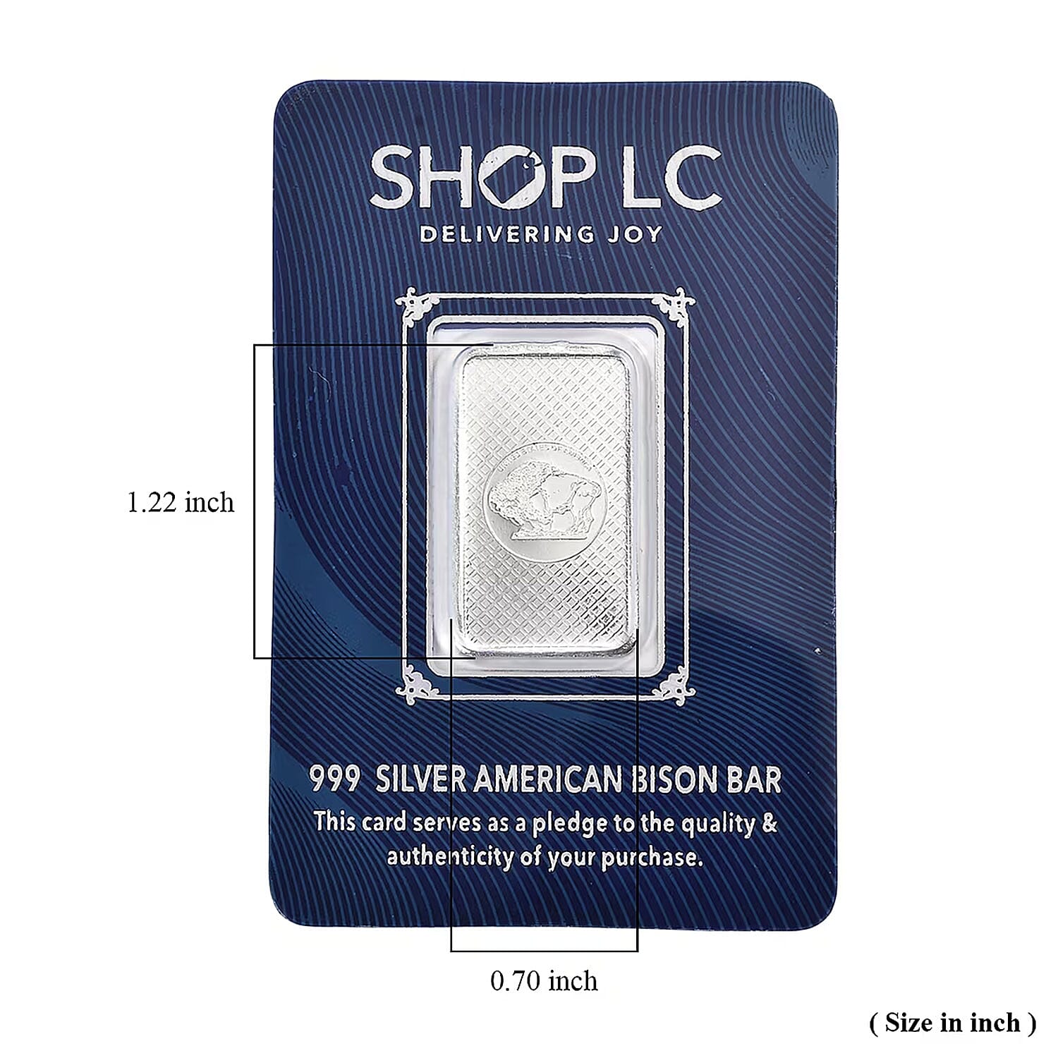 999 Fine Silver American Bison Bar 5 Grams