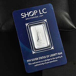 Doorbuster 999 Fine Silver Statue of Liberty Bar 5 Grams
