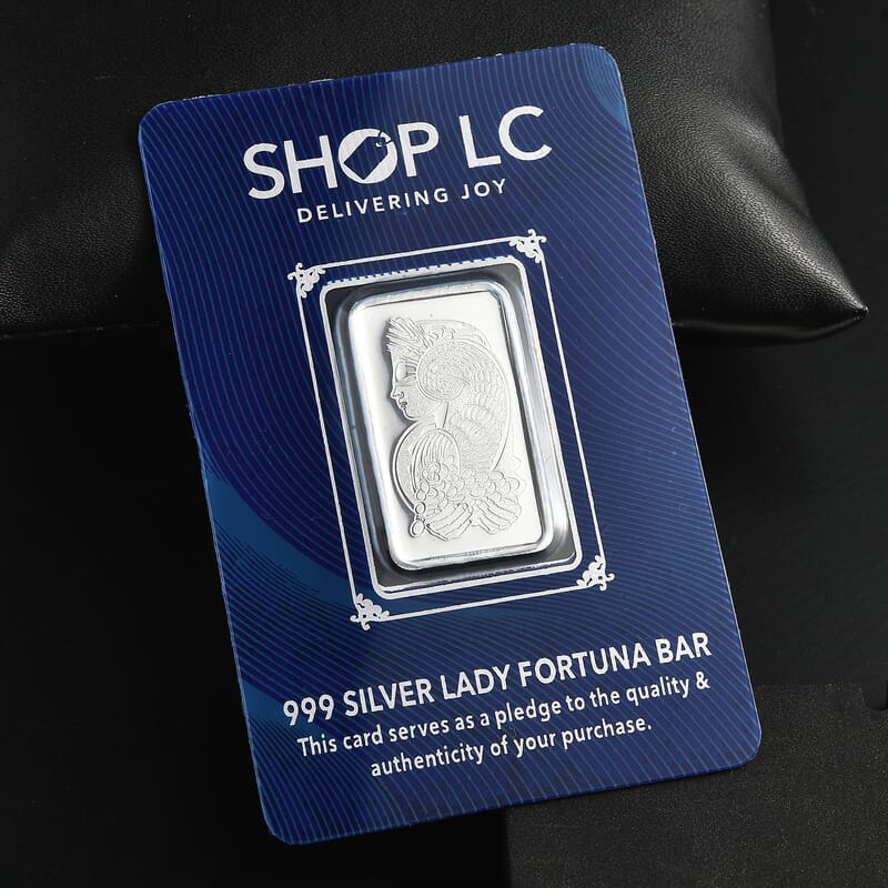 999 Fine Silver Divine Fortuna – Lady Fortuna Bar 5 Grams