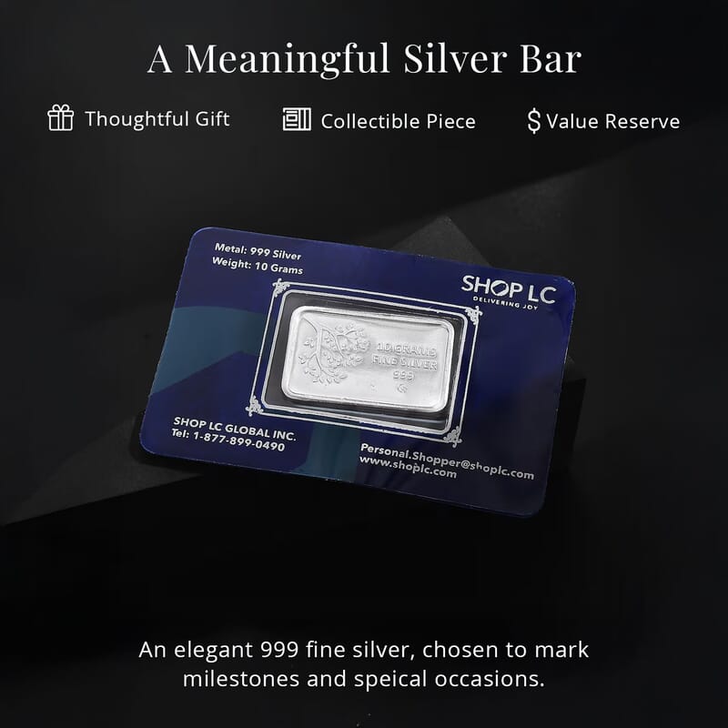 999 Fine Silver Victory Run Seven Horses Bar 10 Grams