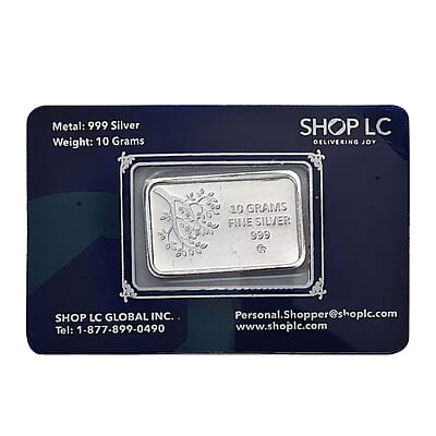 999 Fine Silver Victory Run Seven Horses Bar 10 Grams